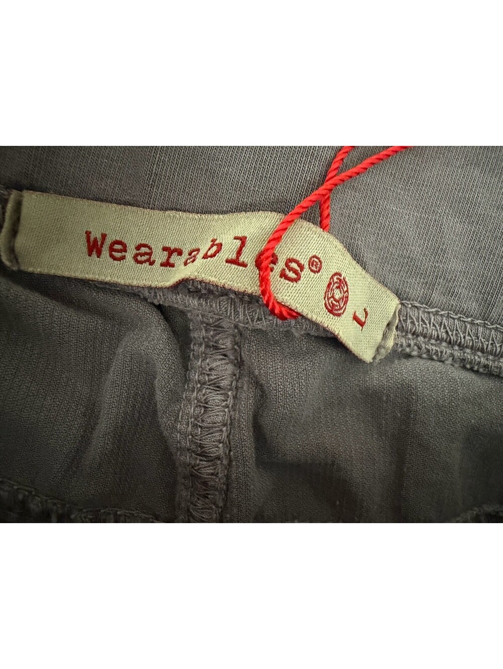 Wearables Jolene Wide Leg Pants Gray NWT Size L XCVI - Picture 8 of 11